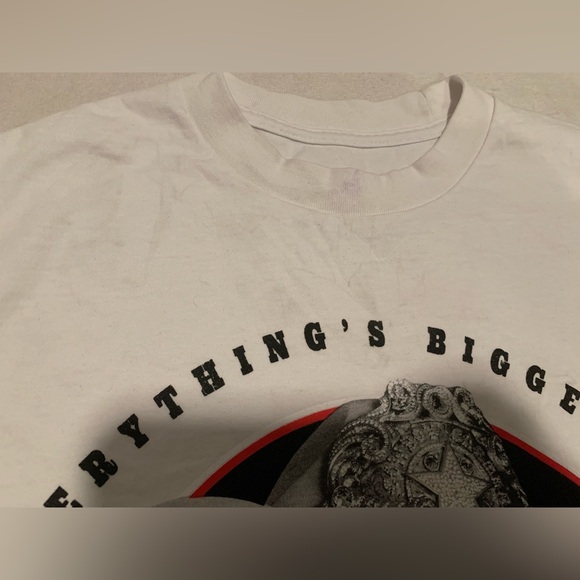 New Beyoncé Cowboy Carter Tour T-Shirt Houston Exclusive White/Red Size Small - Picture 7 of 9